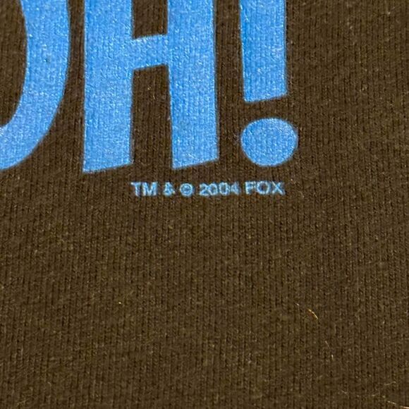 Vintage Office Space 2004 Movie Promo "O Face" T-Shirt Black Medium - Picture 5 of 5